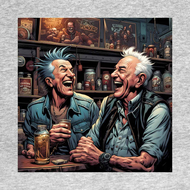 Punk Rock Pensioners by Colin-Bentham